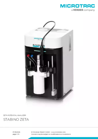Product data sheet Stabino Zeta