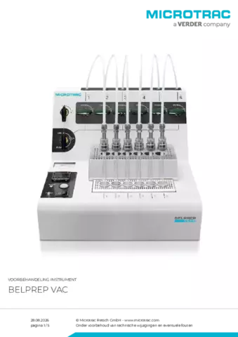 Productinformatieblad BELPREP VAC II