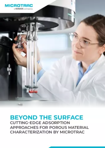 Beyond the surface, Cutting-edge adsorption approaches for porous material characterization by MICROTRAC