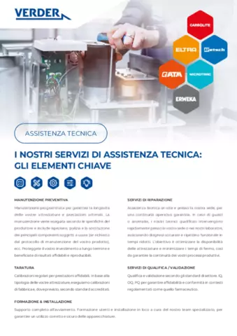Assistenza tecnica - Flyer