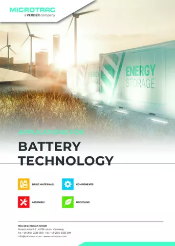 Applications for Battery Technology