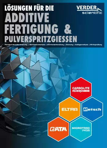 Verder Scientific Lösungen für die Additive Fertigung
